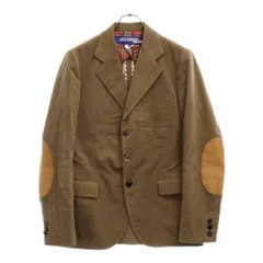 JUNYA WATANABE COMME des GARCONS (ジュンヤワタナベ コムデギャルソン) 14AW コーデュロイ エルボーパッチ テーラード ジャケット ブラウン WN-J002のサムネイル