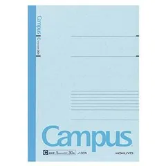 (まとめ) コクヨ キャンパスノート(細横罫) セミB5 C罫 30枚 ノ-3CN 1冊 【×20セット】