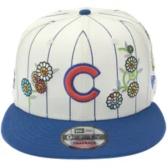 NEWERA×村上隆 Takashi Murakami ニューエラ×ムラカミタカシ MLB Word Tour Tokyo Series  2025 New Era 9Fifty Cubs カブス スナップバックキャップ  ホワイト F