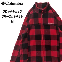 Columbia　コロンビア　ブロックチェック フリースジャケット　INTERCHANGE   M