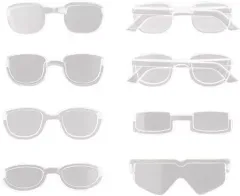 【中古】プラモデル 1/10 アフタースクール メガネセット 「創彩少女庭園」 [MV005]