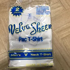 半額以下！　コ160921WH-S.M.L ベルバシーン　VELVA SHEEN　 WHITE＋H.GRAY　ホワイト／グレー　２枚入り　S,.M.L 選べるサイズ　　ポケット無し　無地T　Vネック　インナー　トップス　上質な肌着