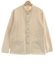 Steven Alan スティーブンアラン ORGANIC O/D STAND COVERALL スタンドカラーカバーオールジャケット アイボリー Mのサムネイル