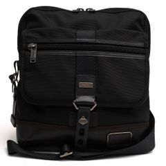 トゥミ／TUMI バッグ ショルダーバッグ 鞄 メンズ 男性 男性用ナイロン レザー 革 本革 ブラック 黒  222304HK2 ALPHA BRAVO ANNAPOLIS ZIP FLAP HICKORY アルファブラボ アナポリス・ジップ・フラップ メッ