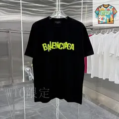 【今日特価】BALENCIAGA 2025 Summer Fleece - Printed T シャツ