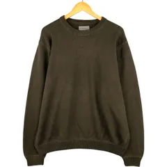 古着 エディーバウアー Eddie Bauer リブ編み コットンニットセーター メンズXL相当/eaa589707