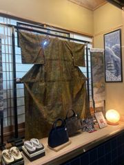 新品 訪問着 松井青々 松井青々 丹後ちりめん 正絹 京友禅 呉服 着物 週替わりSALE第一弾！】 【松井青々】 特選本手加工京友禅訪問着 ≪御