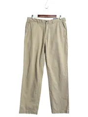 【お得なクーポン配布中!】 00s ポロ ラルフローレン コットン チノ パンツ 34 32 / オールド スラックス チノパン ストレート ノータック アーミー タイプ ポロチノ
