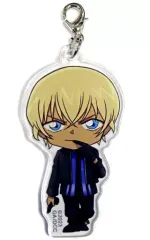 【中古】キーホルダー バーボン(安室透) 「劇場版 名探偵コナン 黒鉄の魚影 アクリルチャームコレクション」 劇場グッズ
