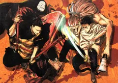 劇場版 呪術廻戦0 来場者特典 MAPPA 描き下ろしビジュアルボード(乙骨vs夏油/乙骨&里香) 第5弾