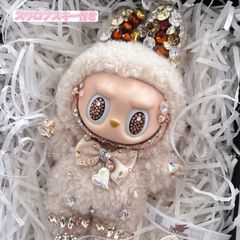 正規品ラブブExciting Macaron SOYMILK x スワロフスキー ポップマート正規品THE MONSTERS EXCITING MACARON SOYMILK