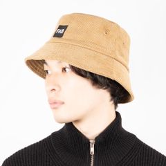 【帽子　ハット　秋冬】コーデュロイバケットハット　バケハ　ハット　アメカジ　防寒　男女兼用　ユニセックス　メンズ　レディース　サイズ調整可能