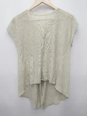 ◇ ⊂ GALLARDAGALANTE シアー　ニット ノースリーブ トップス　カットソー 表記なし グリーン系 レディース P  【1409250039317】