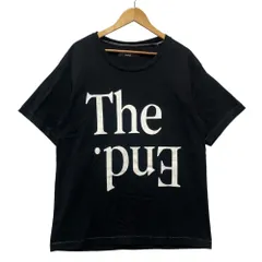 Sick and Tired The End プリント 半袖Ｔシャツ ブラック サイズ3 正規品 / B6266