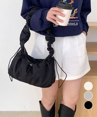  ハンドバッグ 肩掛けバッグ ナイロン 軽いかばん ナイロンバッグ 韓国ファッション