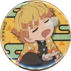 【中古】バッジ・ピンズ 我妻善逸 「劇場版 鬼滅の刃 無限列車編 ランダムデフォルメ缶バッジ」