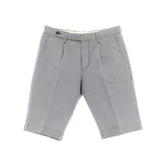 【中古】ジーティーアー G.T.A ストレッチ コットン サッカー ハウンドトゥース ショートパンツ ネイビー【サイズ44】【メンズ】のサムネイル