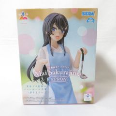 中古 未開封品 Luminasta 青春ブタ野郎はバニーガール先輩の夢を見ない 桜島麻衣 エプロン SEGA/セガ フィギュア pr00205