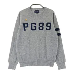 サイズ：0 PEARLY GATES パーリーゲイツ  カシミヤ混 ニットセーター ニコちゃん 星柄 グレー系 [240101480610] ゴルフウェア レディース ストスト