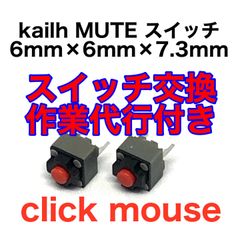保証付き　kailhミュートスイッチ1台分　交換作業付き