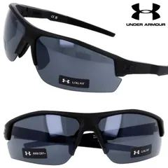 サングラス アンダーアーマー UNDER ARMOUR UA SKILLZ/G 003KA ブラック ダークグレー スポーツブランド UVカット 紫外線カット 紫外線対策 釣り スポーツ スポーツ観戦 ランニング ジョギング サイクリング プレゼント 贈り物