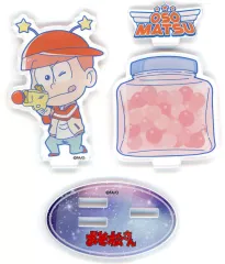 【中古】アクリルスタンド・アクリルパネル おそ松 「おそ松さん×#推しとアメ ミニキャラアクリルスタンド」