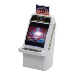 アーケードゲーム　格闘ゲーム　フィギュア　ミニチュア　平成　レトロ　レア　駄玩具 1/64スケール アーケードゲーム機 椅子付き 格闘ゲーム ジオラマ