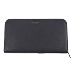 サンローランパリ SAINT LAURENT PARIS Deep Marine Leather Zip-around Wallet ラウンドファスナー長財布 メンズ 表記無  のサムネイル