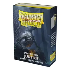 【新品】サプライ ドラゴンシールド カードスリーブ ジャパニーズサイズ Matte Dual Justice