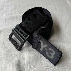 Y-3 ベルト / ナイロン ブラック CLASSIC LOGO BELT Yohji Yamamoto A5-08003-8429