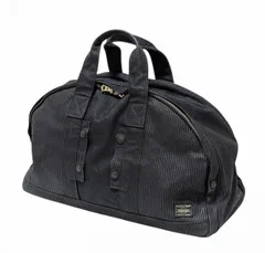 ポーター トートバッグ ボストンバッグ ストライプ ブラック 黒 キャンバス メンズ レディース ＰＯＲＴＥＲ 吉田かばん