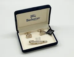 burberrys バーバリー ホース タイピン カフス セット
