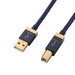 エレコム AVケーブル/音楽伝送/A-Bケーブル/USB2.0/1.0mのサムネイル