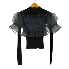 スナイデル snidel チュールドッキングニットプルオーバー  レディース ONE SIZE 