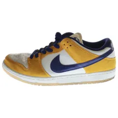 NIKE SB (ナイキエスビー) SB DUNK LOW PRO LASER ORANGE ダンク ロープロ レーザーオレンジ ローカットスニーカー ホワイト/イエロー US10.5/28.5cm BQ6817-800
