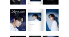 TREASURE(トレジャー) NIGHT 庭園 ミニ スクラップ キット KIT パク・ジフン(PARK JIHOON) フルセット FULL SET