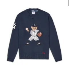 美品レア☆ 正規品！ポロラルフローレン×ヤンキースポロベア トレーナー