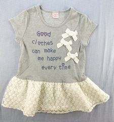 ブーミールーミー Boomy Roomy チュニック 半袖 150cm 子供服 中古