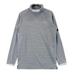 サイズ：M PUMA GOLF プーマゴルフ  タートルネック 長袖Tシャツ  グレー系 [240101355044]# ゴルフウェア メンズ ストスト