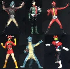 【中古】トレーディングフィギュア 全6種セット 「HG 仮面ライダー5 トカゲロンと怪人大軍団編」
