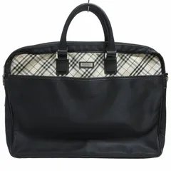 バーバリーブラックレーベル BURBERRY BLACK LABEL ハンドバッグ ビジネスバック ノバチェック 黒 ブラック 0527のサムネイル