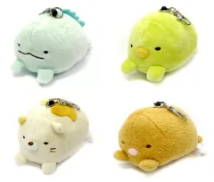 【中古】財布・パスケース(キャラクター) 全4種セット うつぶせぬいぐるみパスケース 「すみっコぐらし」