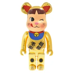 2024年最新】BE＠RBRICK 招き猫 ペコちゃん 金運 金メッキの人気 ...