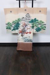 袋帯 博多佐賀錦織 武一郎 ベージュ ゴールド グリーン T558 - メルカリ 