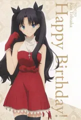 【非売品・希少】Fate/staynight DINING遠坂凛バースデーカード 非売品・希少】Fate/staynight DINING遠坂凛バースデーカード