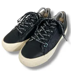 Desigual デシグアル ロゴ 厚底スニーカー US8　★ ■■