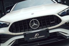 【FUTURE DESIGN】BENZ メルセデス・ベンツ CLE Coupe C236 クーペ A236 カブリオレ AMGライン パナメリカーナ グリル ピアノブラック CLE200 カスタム エアロ