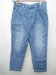 ◇ FELISSIMO フェリシモ ウエストゴム 七分丈 クロップド ジーンズ デニム パンツ サイズM ライトブルー レディース P  【1407100044382】