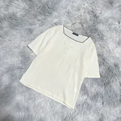 【URANUS】ウラヌス  ニット【M】エレガント  上品  レディース  白系  ホワイト  一点もの  【送料無料】のサムネイル