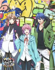 [중고] 잡화 Fling Posse 신작 A4 사이즈 캐릭터 파인 보드 [Blu-ray / DVD 히프노시스 마이크-Division Rap Battle- Rhyme Anima] 라쿠텐 북스 전권 구입 특전